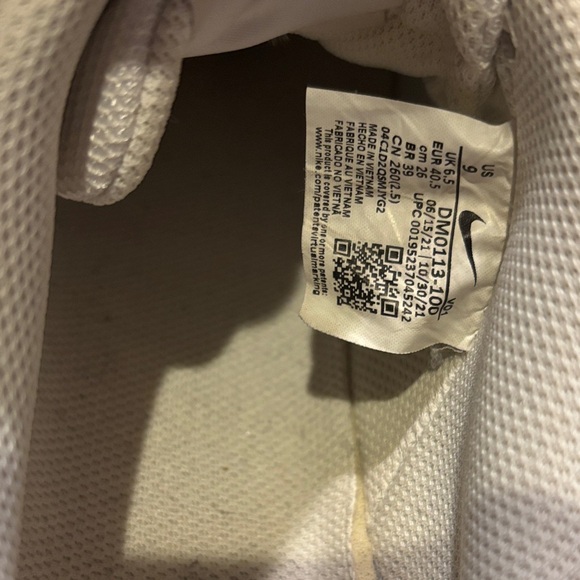 Nike court vision platform Women’s size 9 - Picture 2 of 9